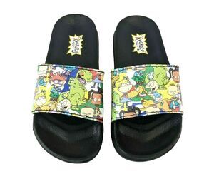 Rugrats Slide Sandal  Kids Size 2/3  New Tommy Pickles | Chucky Finster | Reptar